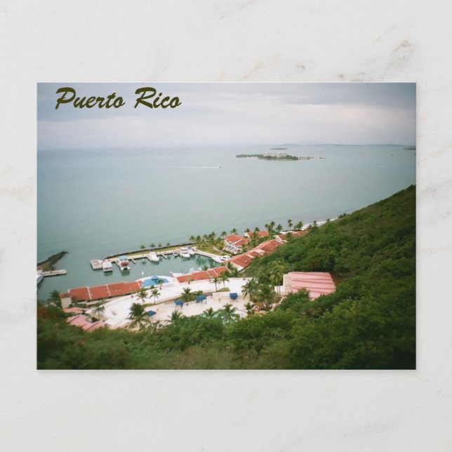 Cartão Postal Porto Rico (Frente)