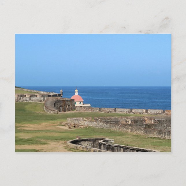 Cartão Postal Porto Rico (Frente)