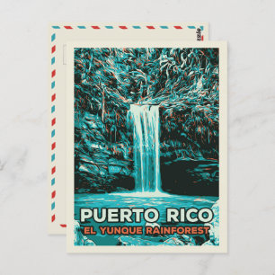 Cartão Postal Porto Rico, Cartão-postal do Parque Nacional El Yu
