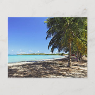 Cartão Postal Porto Rico, Fajardo, Ilha de Culebra, Sete Mares