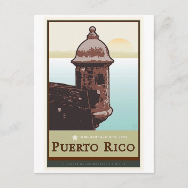 Cartão Postal Porto Rico I (Frente)