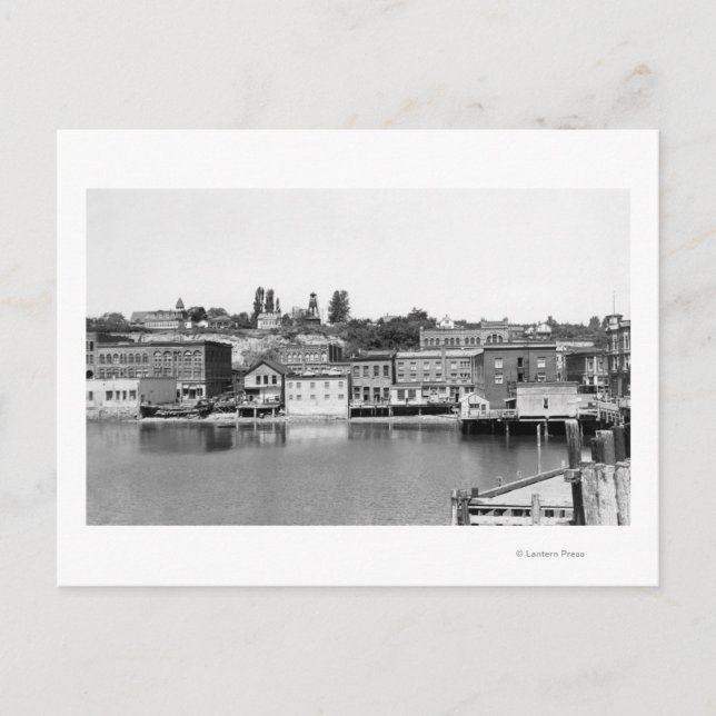 Cartão Postal Porto Townsend, opinião Photograp da cidade do (Frente)