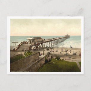 Cartão Postal Portobello Pier, Edimburgo, Escócia