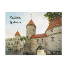 Portões da cidade velha de Viru, Tallinn Estônia f