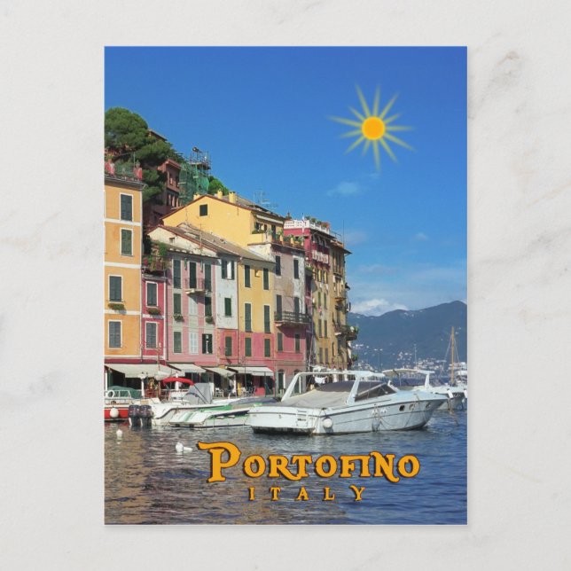 Cartão Postal Portofino (Frente)
