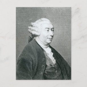 Cartão Postal Portrait of David Hume