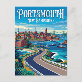 Cartão Postal Portsmouth EUA