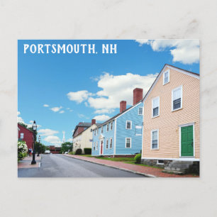 Cartão Postal Portsmouth New Hampshire The Hill Historic Houses