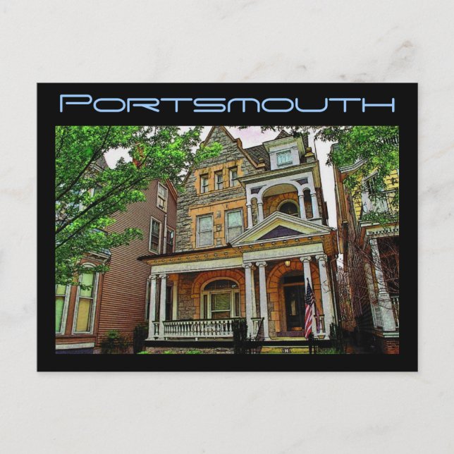Cartão postal Portsmouth (VA) (Frente)