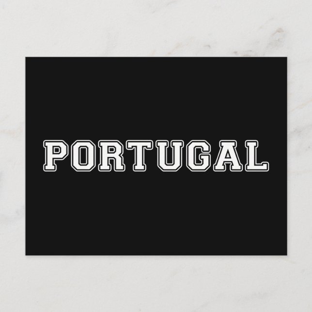 Cartão Postal Portugal (Frente)