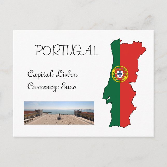 Cartão Postal Portugal (Frente)