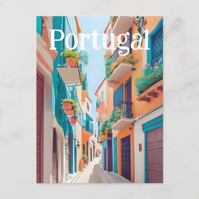 Cartão Postal Portugal (Frente)