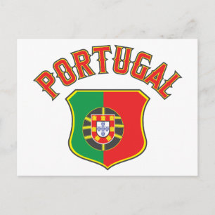 Cartão Postal Portugal Grande e Negrito