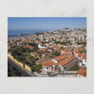 Cartão Postal Portugal, Ilha da Madeira, Funchal. Carro a cabo