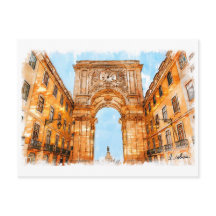 Portugal, Lisboa, Rua Augusta Arch