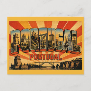 Cartão Postal Portugal País Vintage