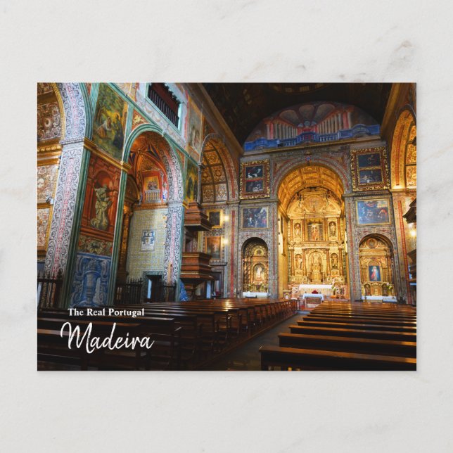 Cartão Postal Portugal Real - Madeira (Frente)