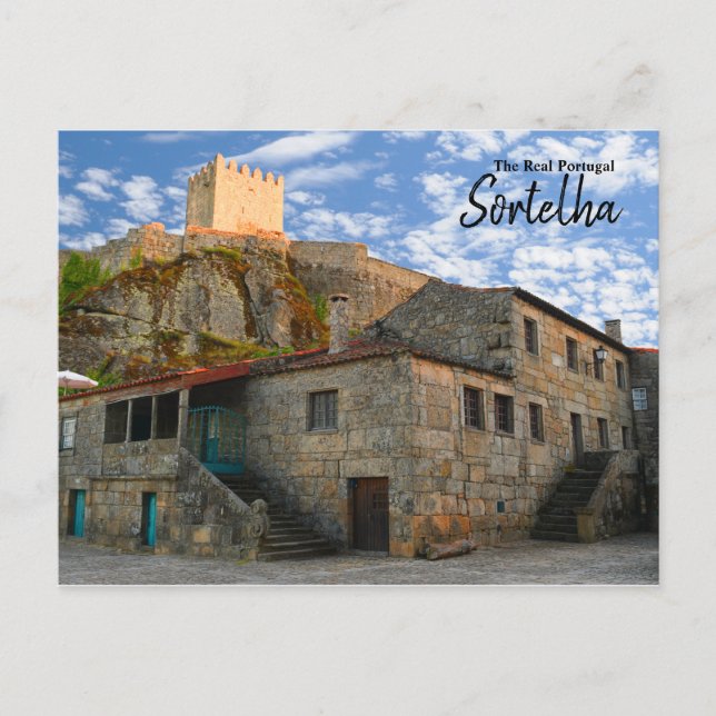 Cartão Postal Portugal Real - Sortelha (Frente)