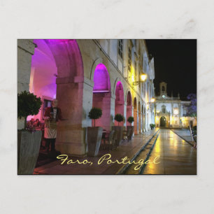 Cartão Postal Português: Faro, Portugal - Arco da Vila