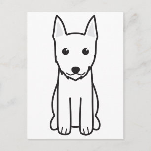 Cartão Postal Português Podengo Pequeno