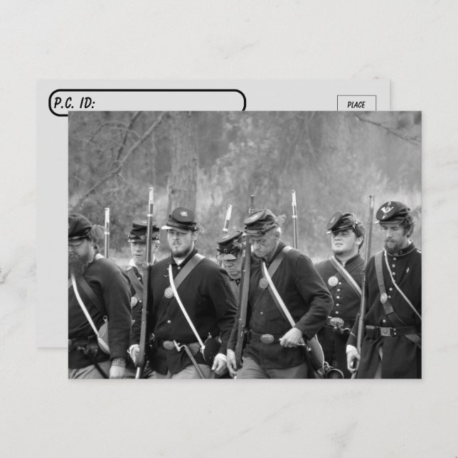 Cartão Postal Pós-travessia da Batalha Weary - Repromulgação da  (Frente/Verso)