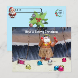 Cartão Postal Pós-travessia - Natal da Festa de Praia do Papai N