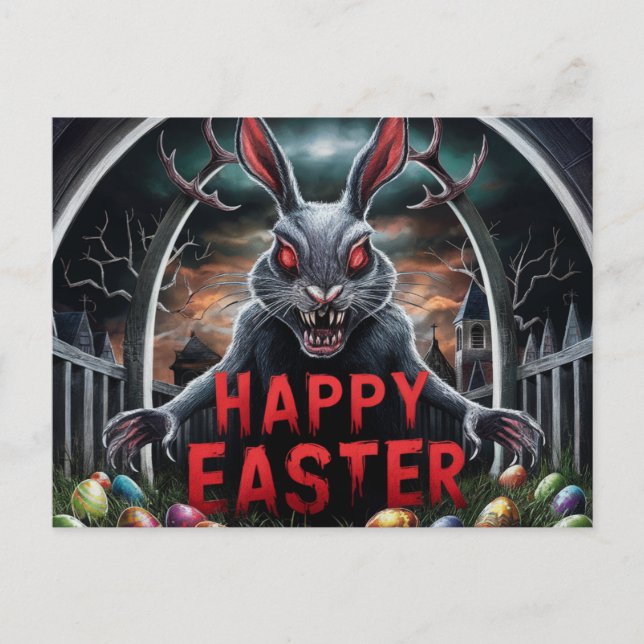 Cartão Postal Poscards Happy Easter 09 (Frente)