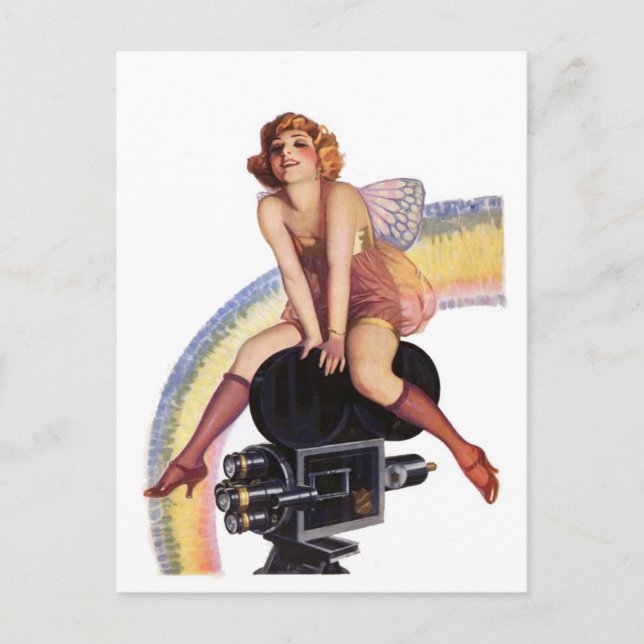 Cartão Postal Pose da Câmera com Arco (Frente)