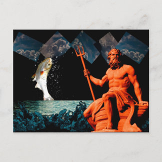 Cartão Postal Poseidon