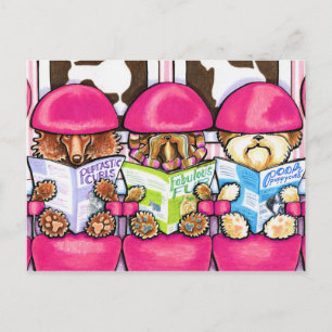 Cartão Postal Posh Pup Salon