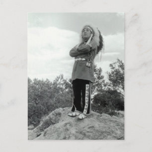 Cartão Postal Posicionamento Tap-Tu-Ka, Famoso Tenor Indiano