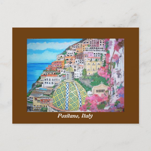 Cartão postal Positano (Frente)