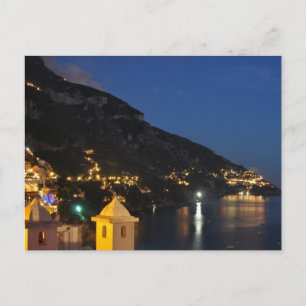 Cartão Postal Positano à noite