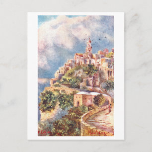 Cartão Postal Positano Antiga, Itália
