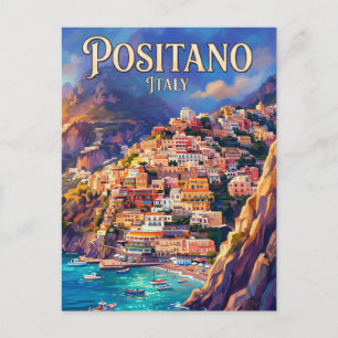 Cartão Postal Positano Itália