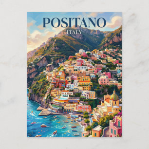 Cartão Postal Positano Itália