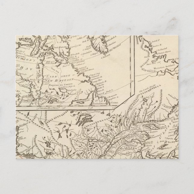 Cartão Postal Posse Britânica na América do Norte (Frente)