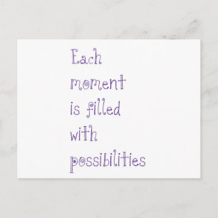Cartão Postal Possibilidades