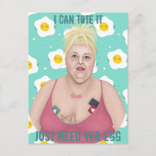 Cartão Postal Posso Bolsa