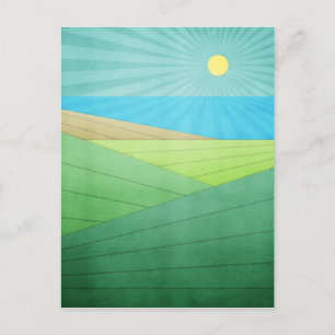 Cartão Postal Posso Ver A Praia