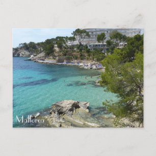 Cartão Postal postal Cala Fornells en Mallorca