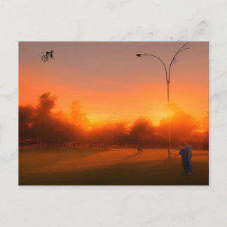 Cartão Postal postal de agradecimiento