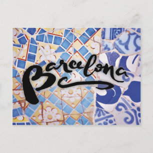 Cartão Postal Postal de Barcelona