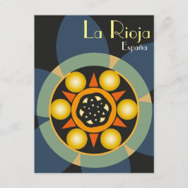 Cartão Postal Postal de La Rioja, España