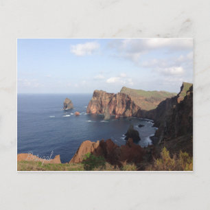 Cartão Postal postal de Madeira em Portugal