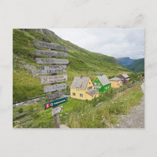 Cartão Postal Postal Myrdam, Noruega