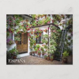 Cartão Postal postal páo andaluz en Córdoba, España