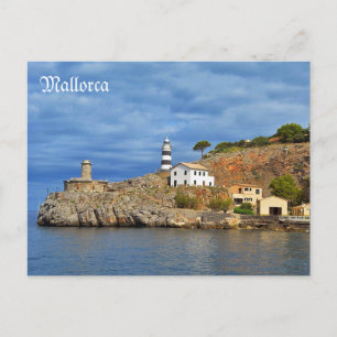 Cartão Postal Postal Soller-Sa Calobra desde el mar em Mallorca