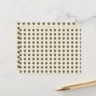 Cartão Postal postales de patas de gato