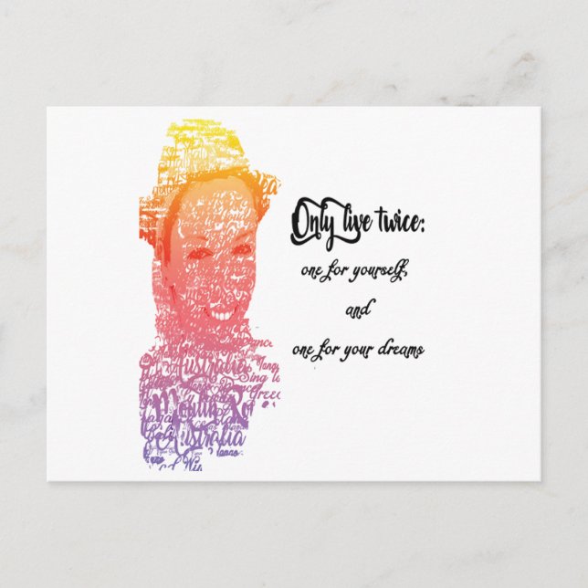 Cartão Postal Postcard (Frente)